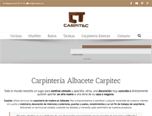 Tablet Screenshot of carpitec.com